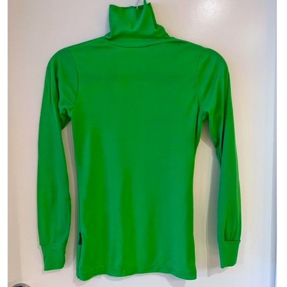 Vintage WRANGLER Turtleneck - Kelly Green - Picture 1 of 4